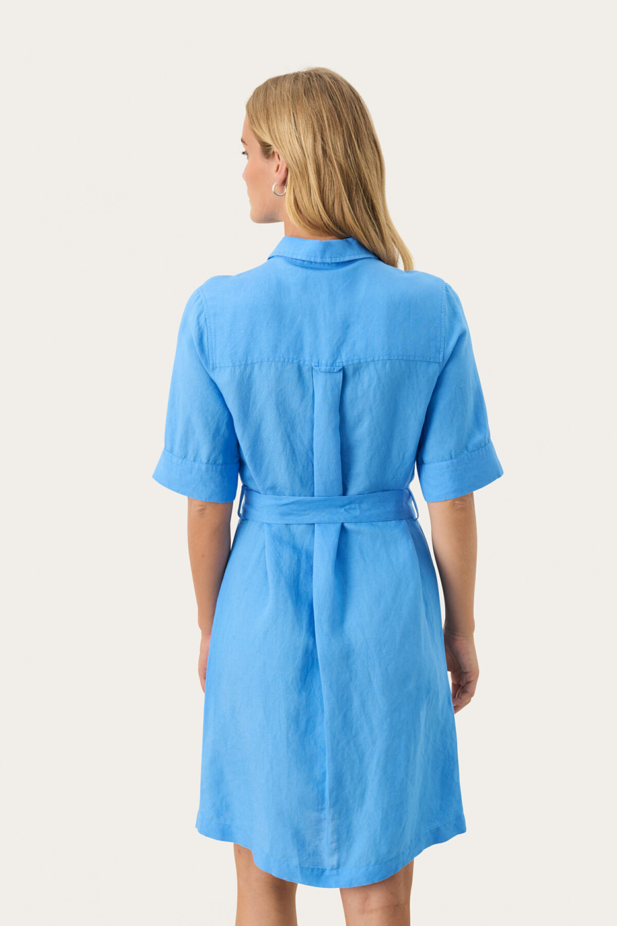 Robe en lin et viscose mélangée – Image 3