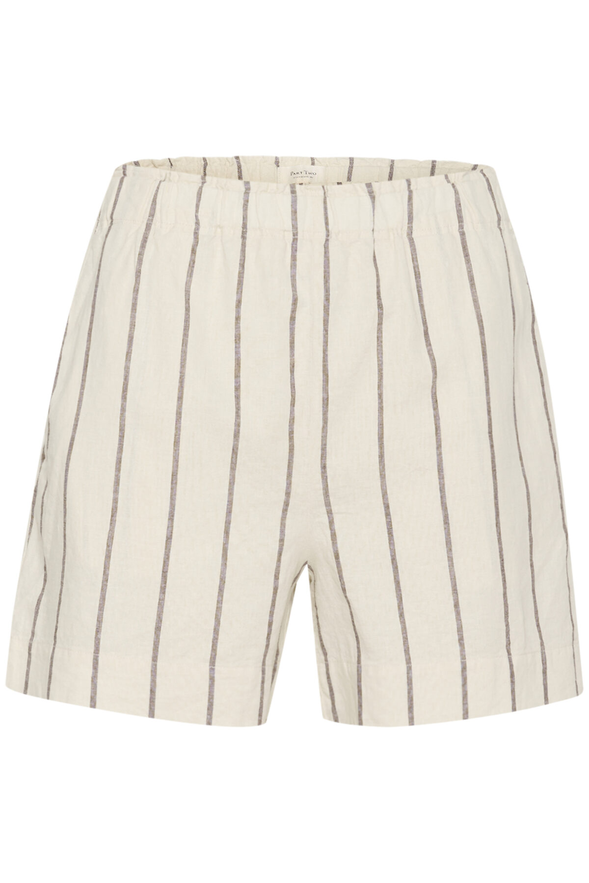 Short rayé en lin mélangé – Image 2