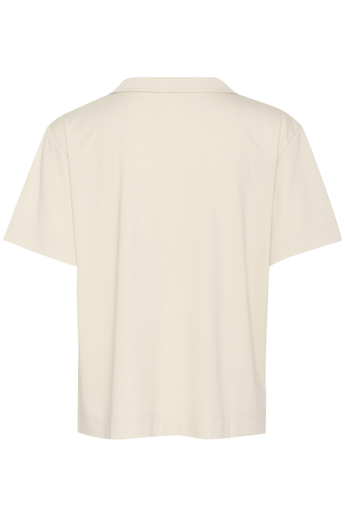 T-shirt col polo en jersey – Image 2