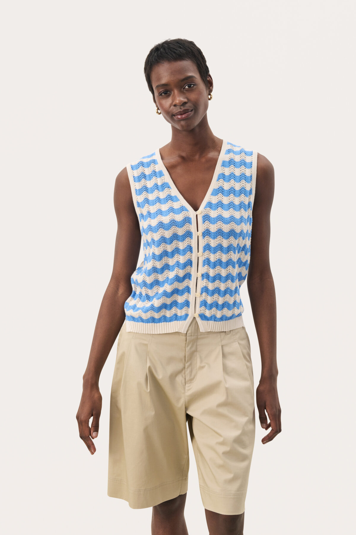 Cardigan en col v – Image 5