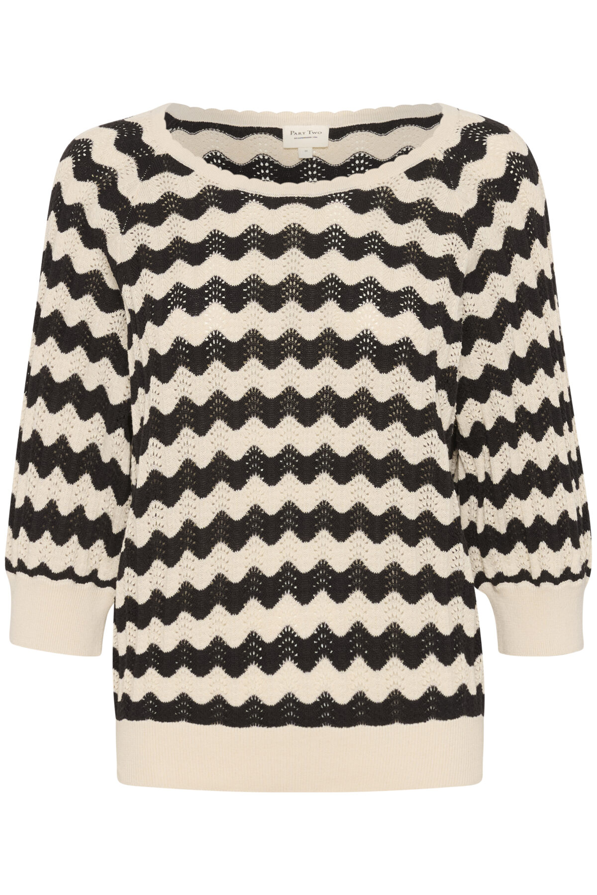 Top tricoté à motifs – Image 2