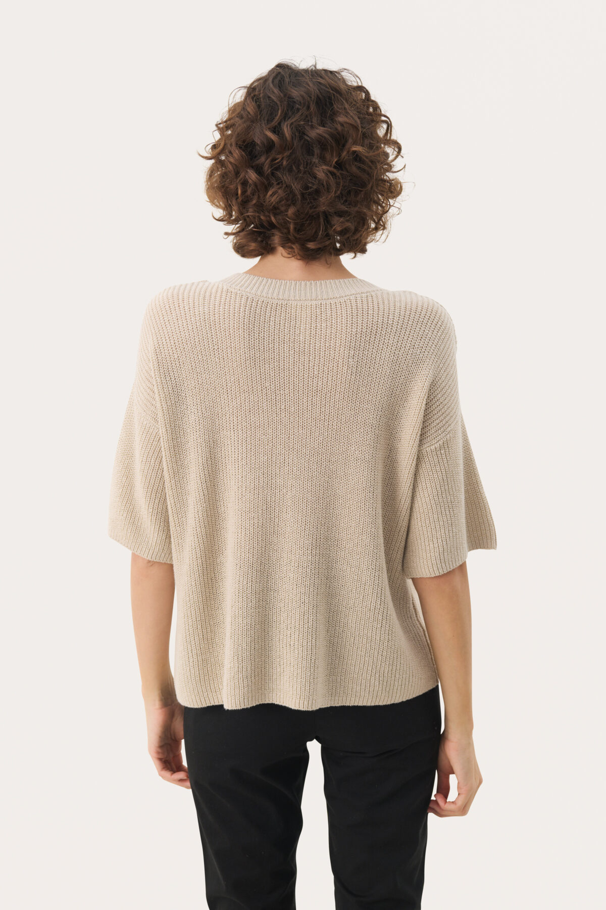Pull en tricot col rond – Image 8