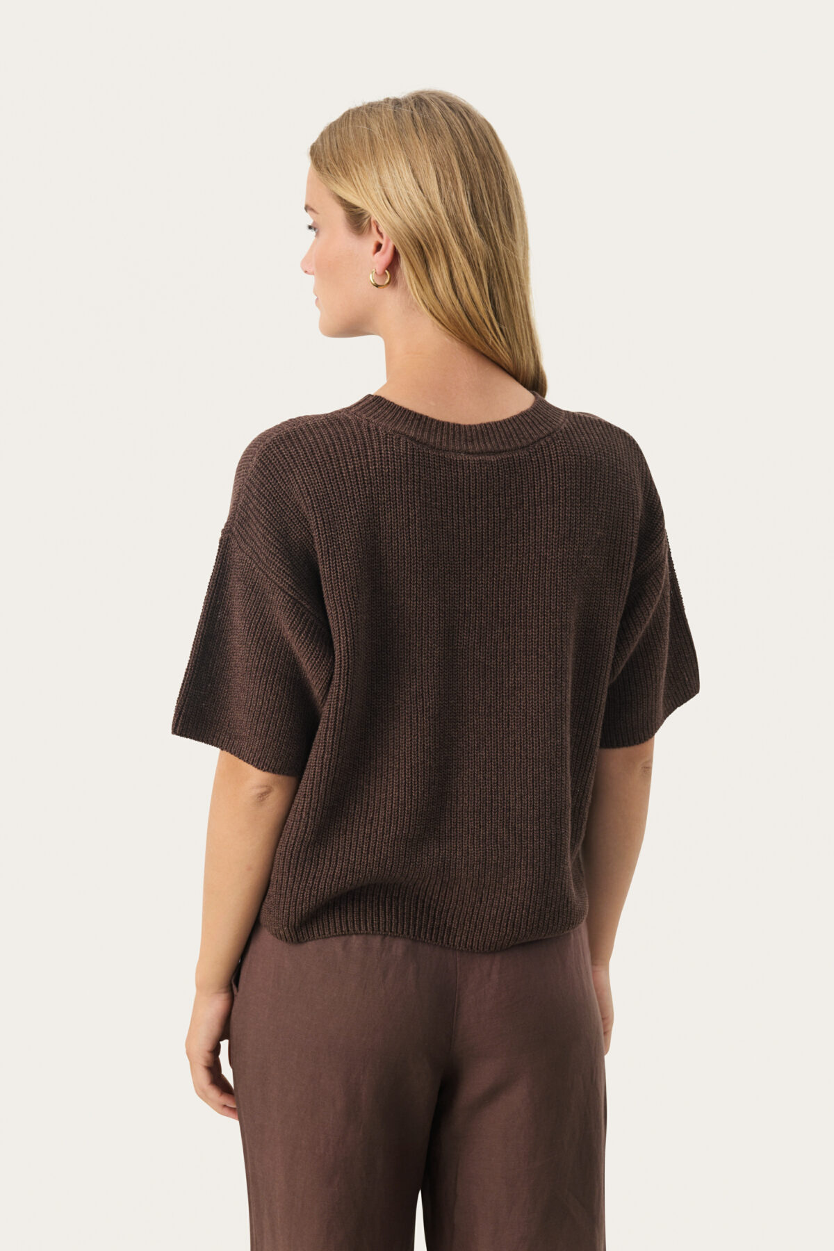 Pull en tricot col rond – Image 2