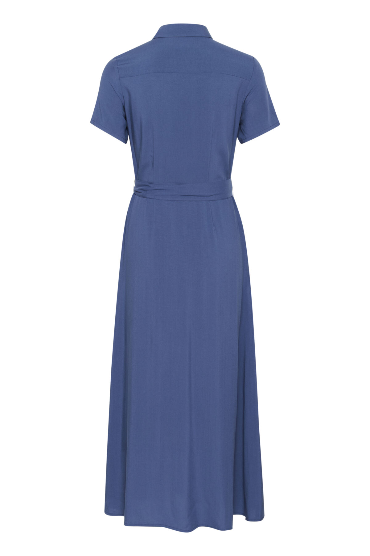 Robe chemise ceinturée manches courtes – Image 5