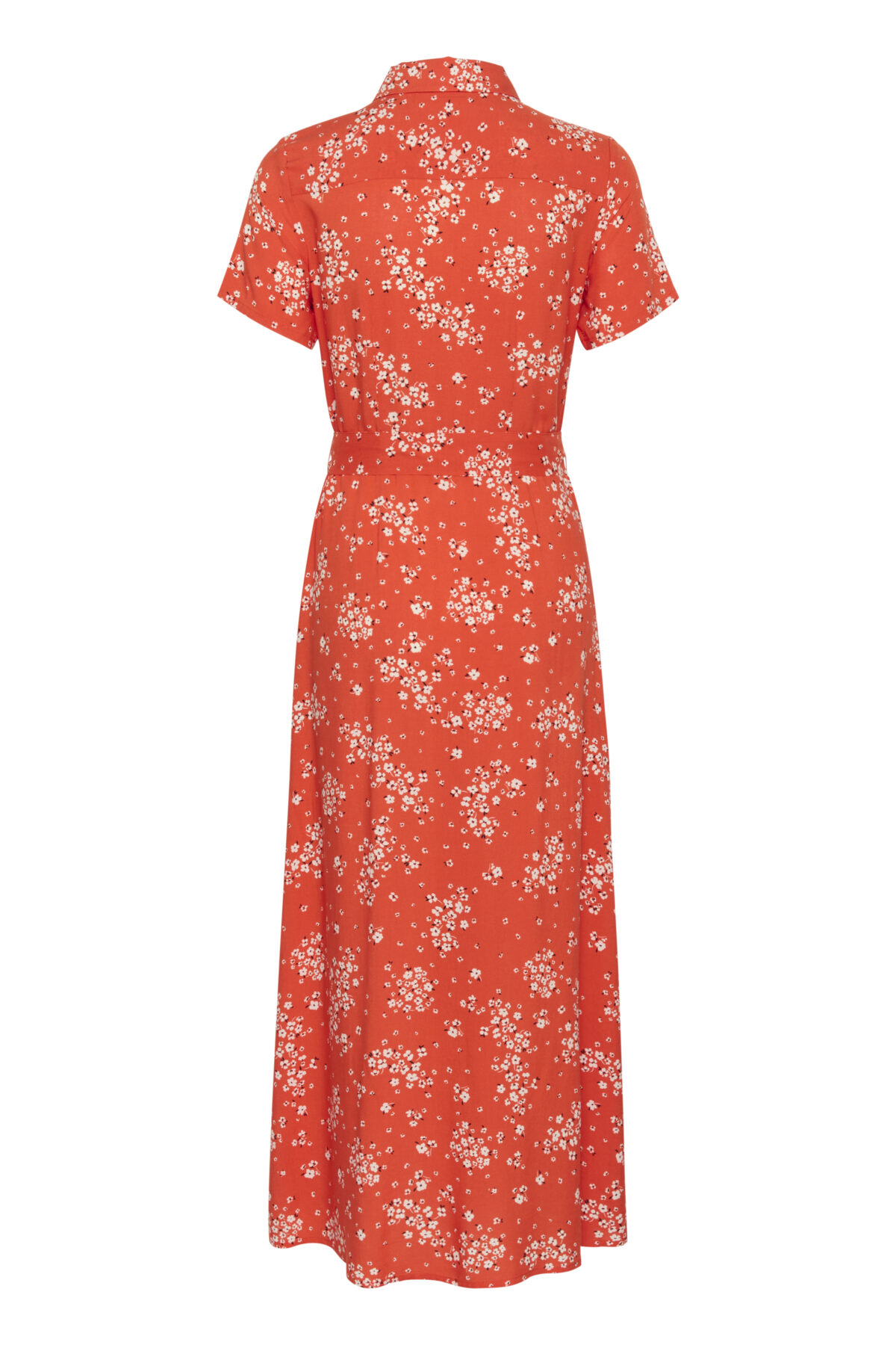 Robe chemise ceinturée manches courtes – Image 7
