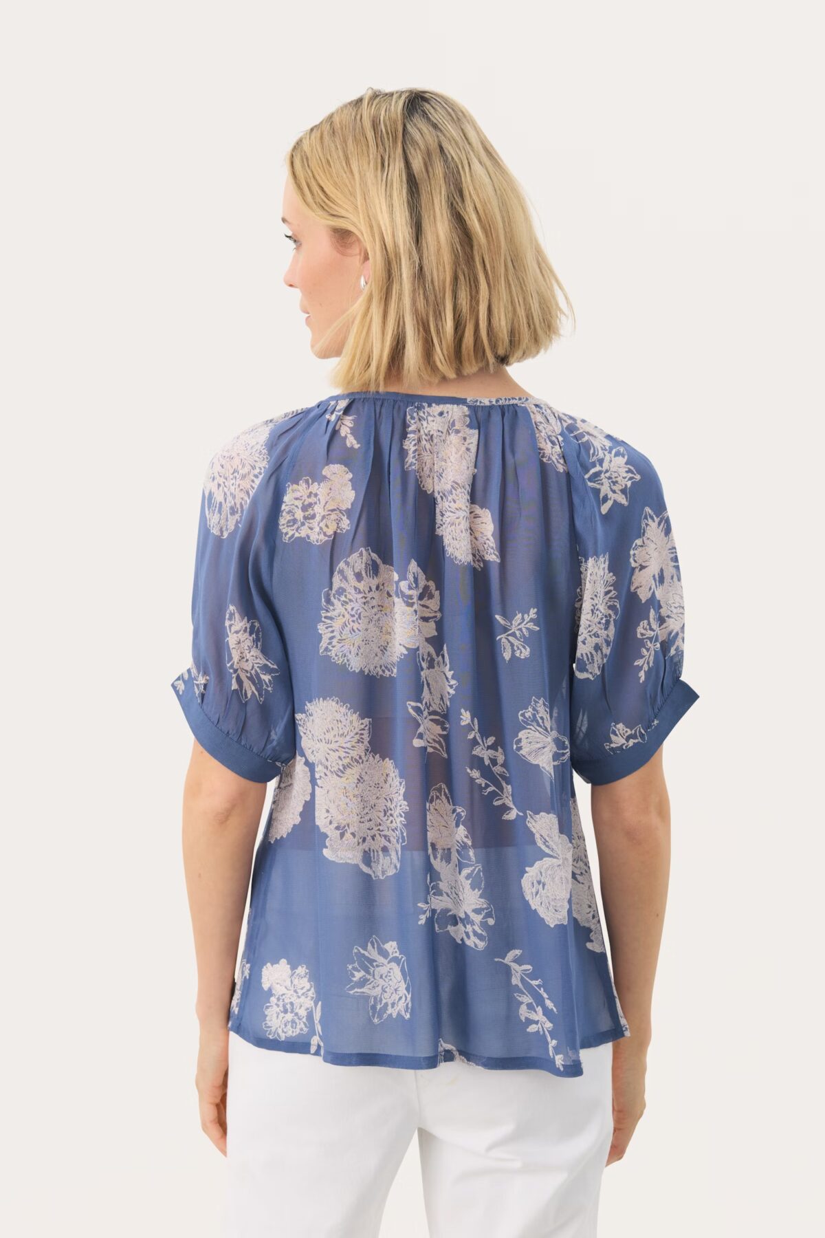 Blouse imprimée fleurie – Image 2