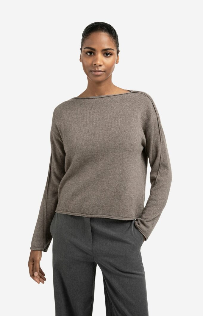 Pull en laine et modal