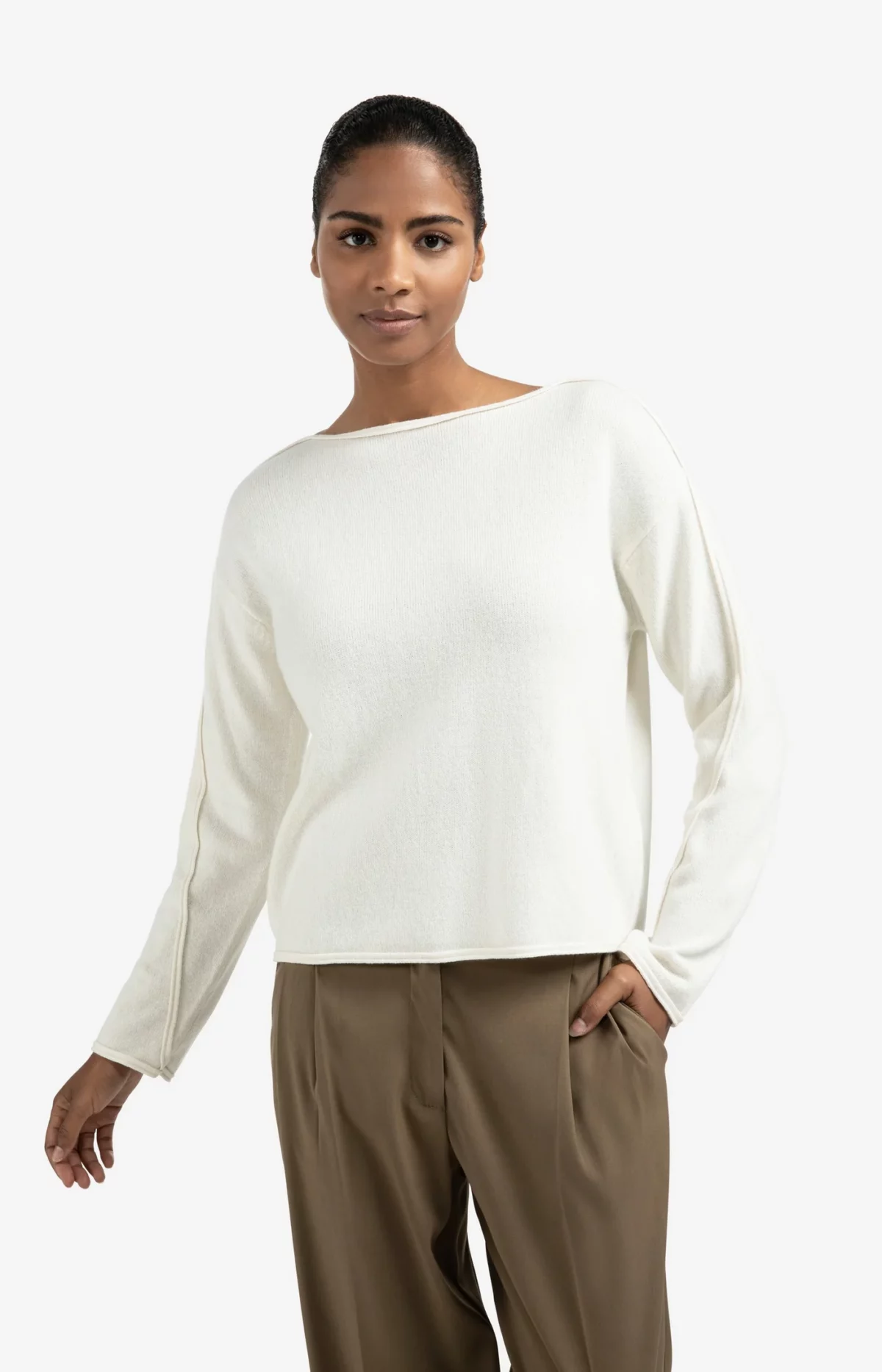 Pull en laine et modal – Image 5
