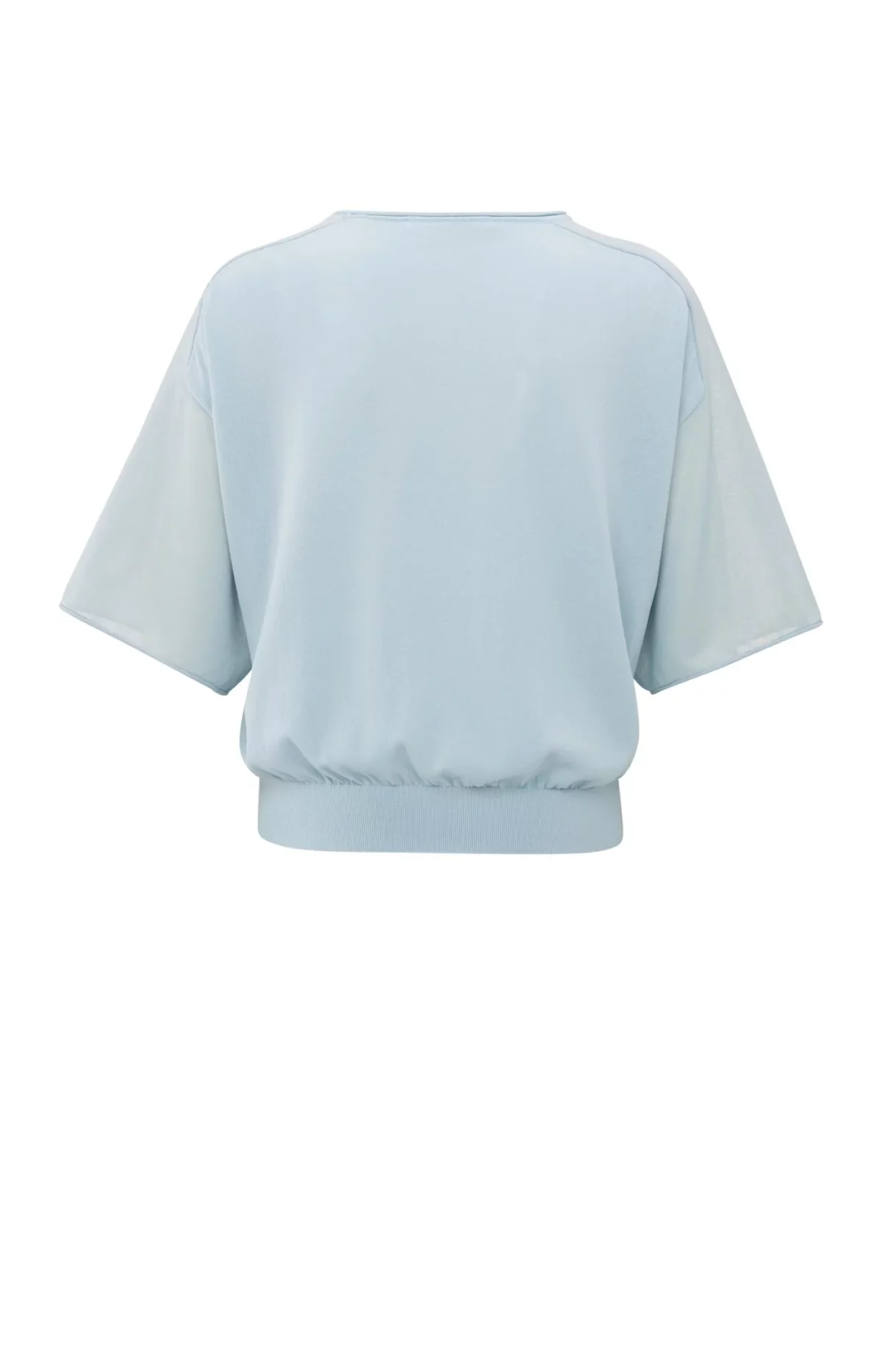 Pull à col bateau avec des manches transparente – Image 6
