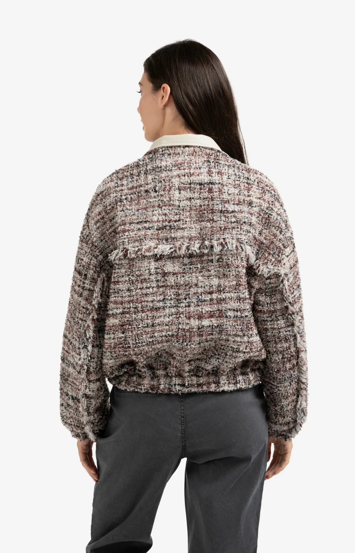 Veste en tissu bouclé – Image 3