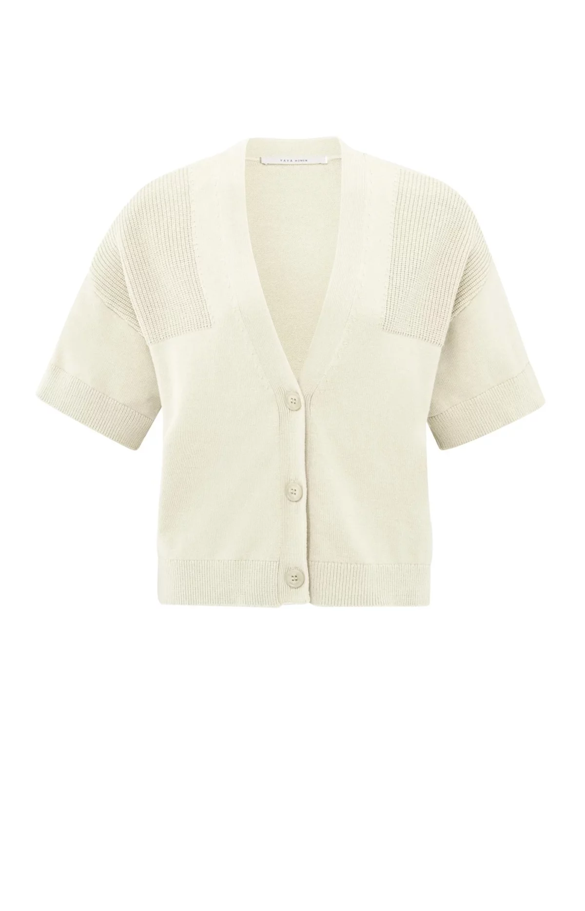 Cardigan aux finitions en maille – Image 2