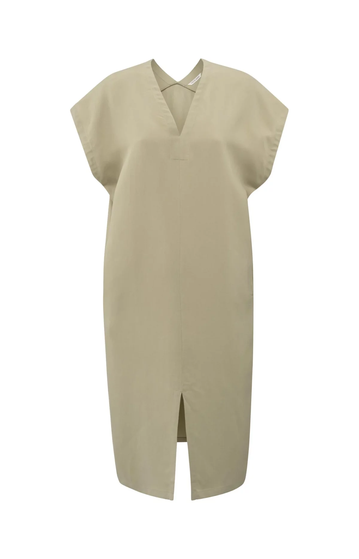 Robe double col V avec fente – Image 2