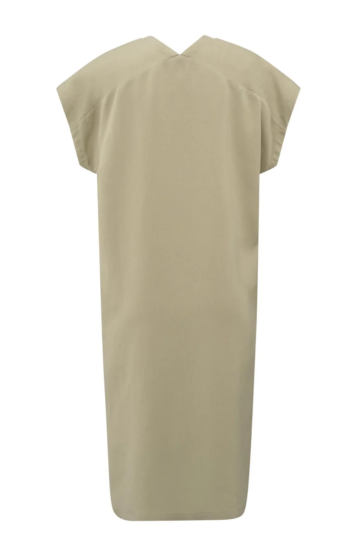 Robe double col V avec fente – Image 3