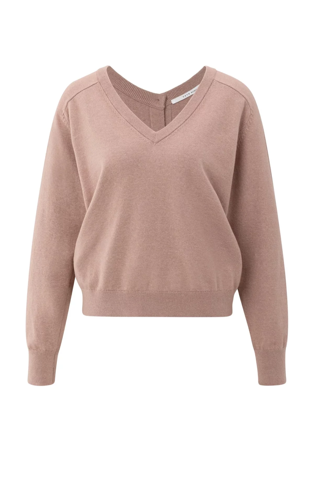 Pull à col V en coton – Image 6