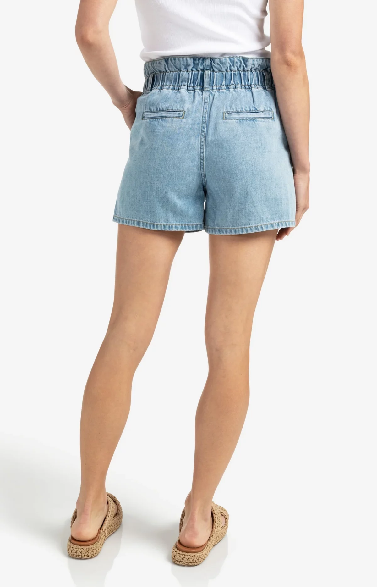 Short en jean taille haute – Image 3