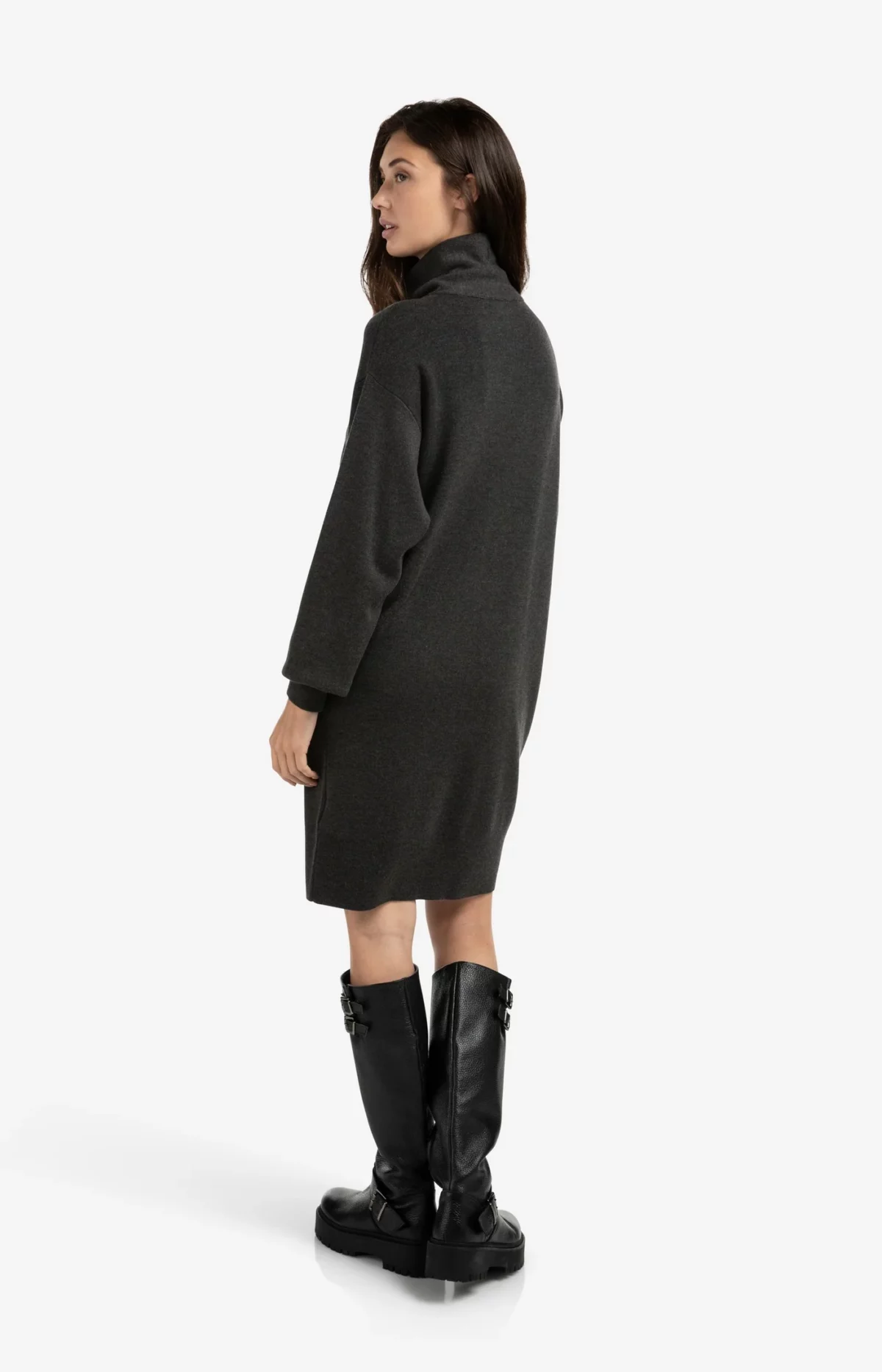 Robe zippée à manches longues – Image 7