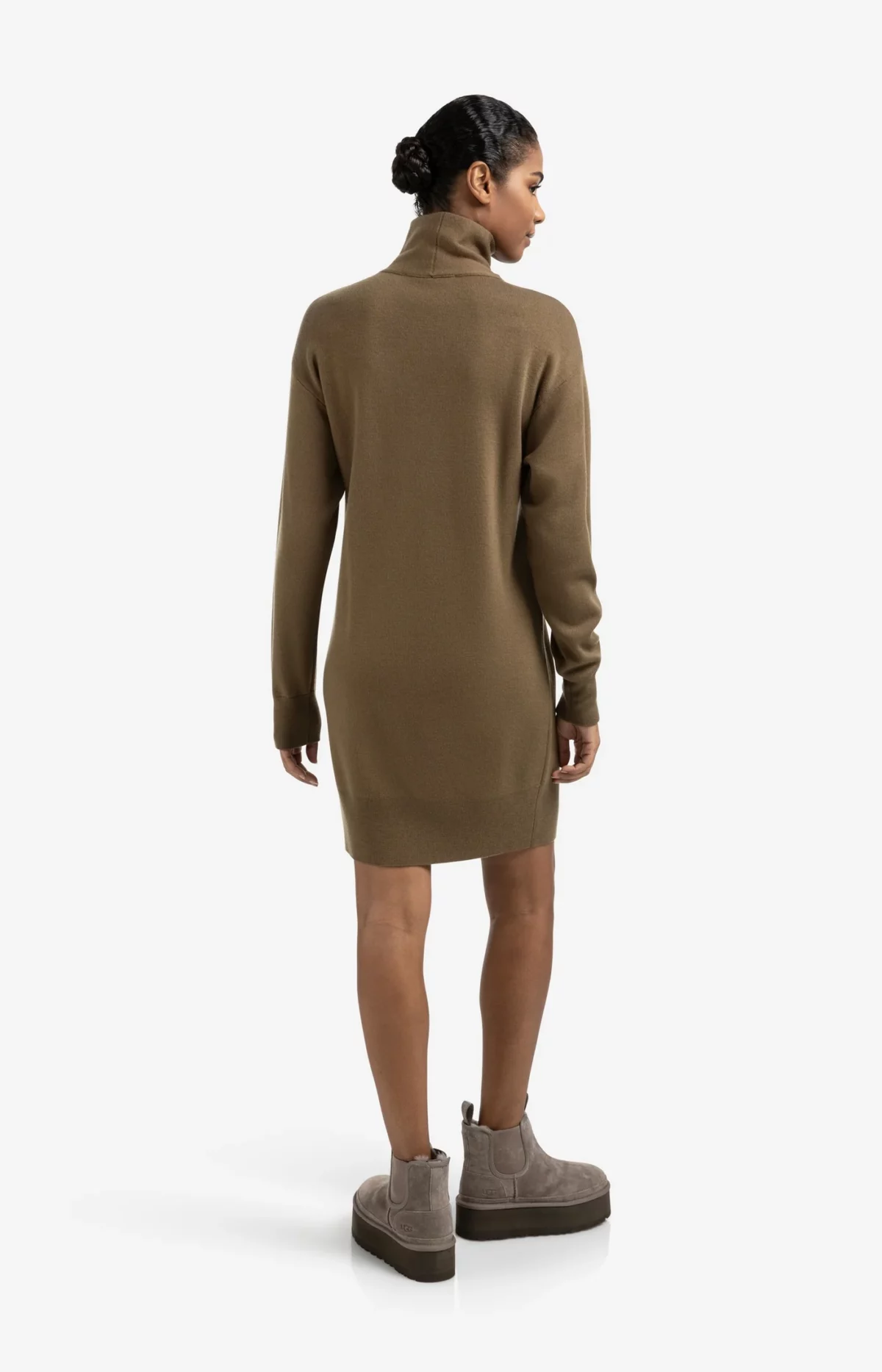 Robe zippée à manches longues – Image 3