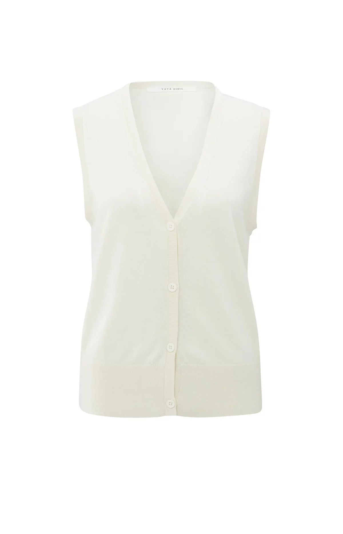 Top tricoté à fermeture boutonnée – Image 2