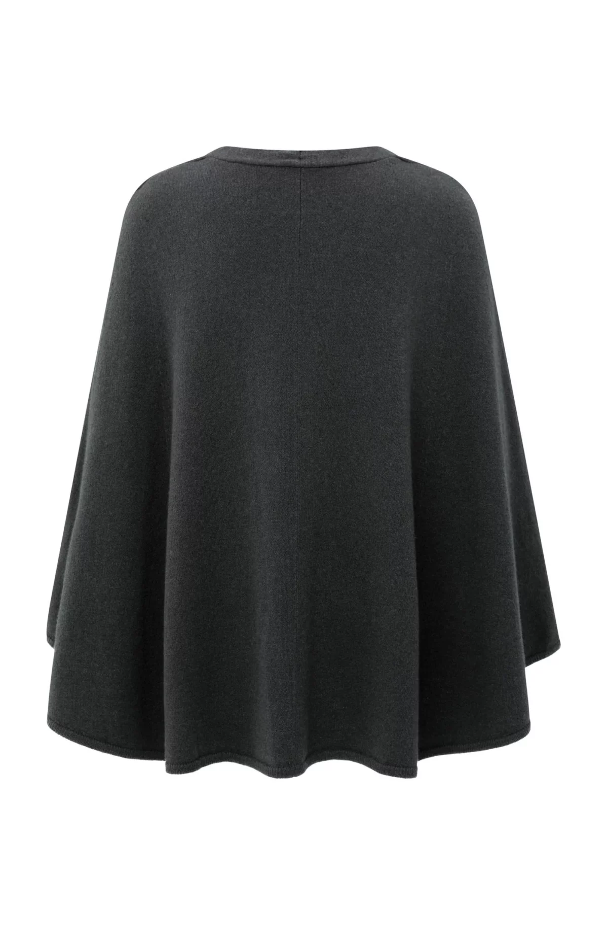 Poncho en viscose et laine mélangées – Image 4