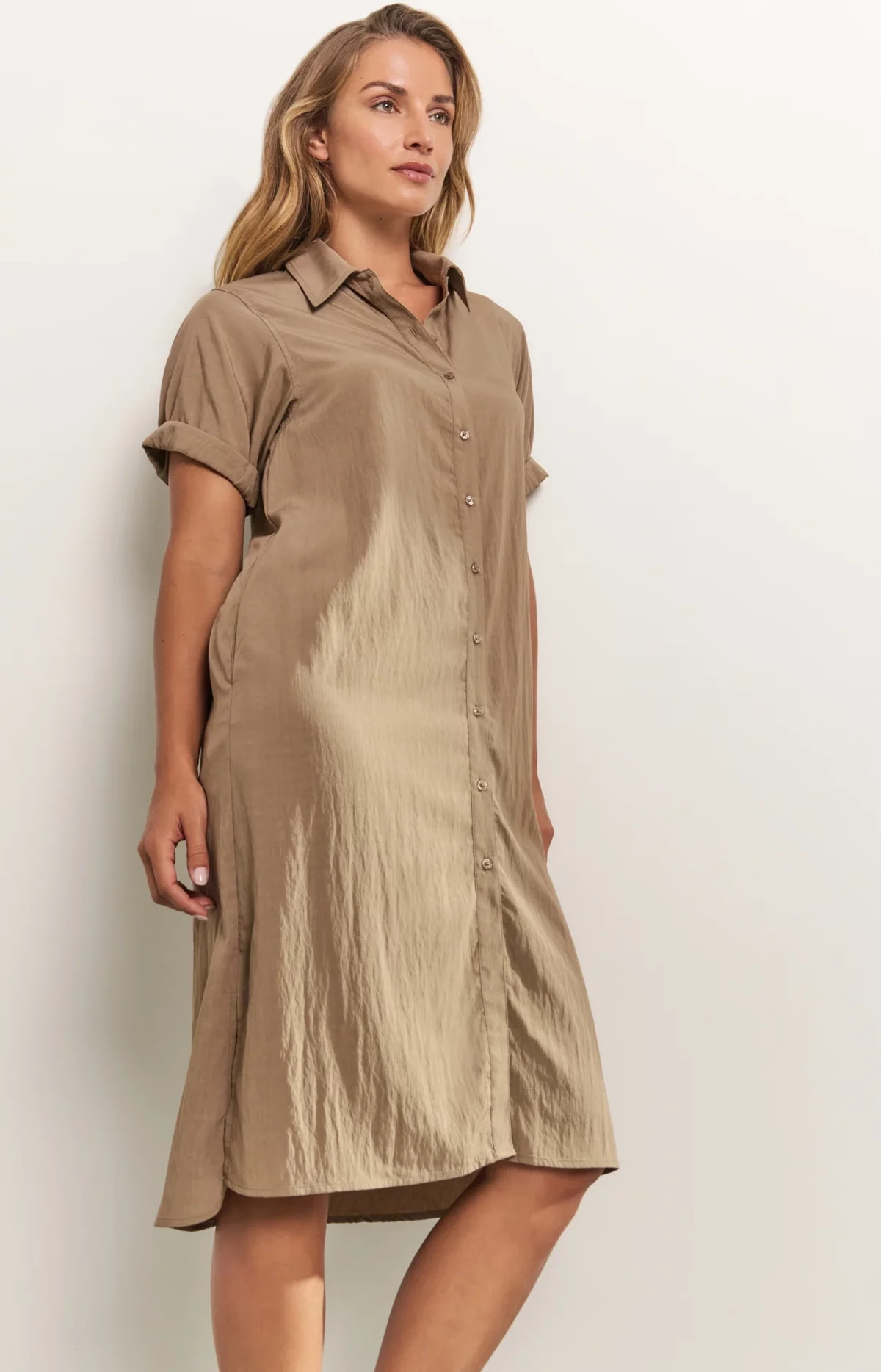 Robe chemise légère à manches courtes – Image 4