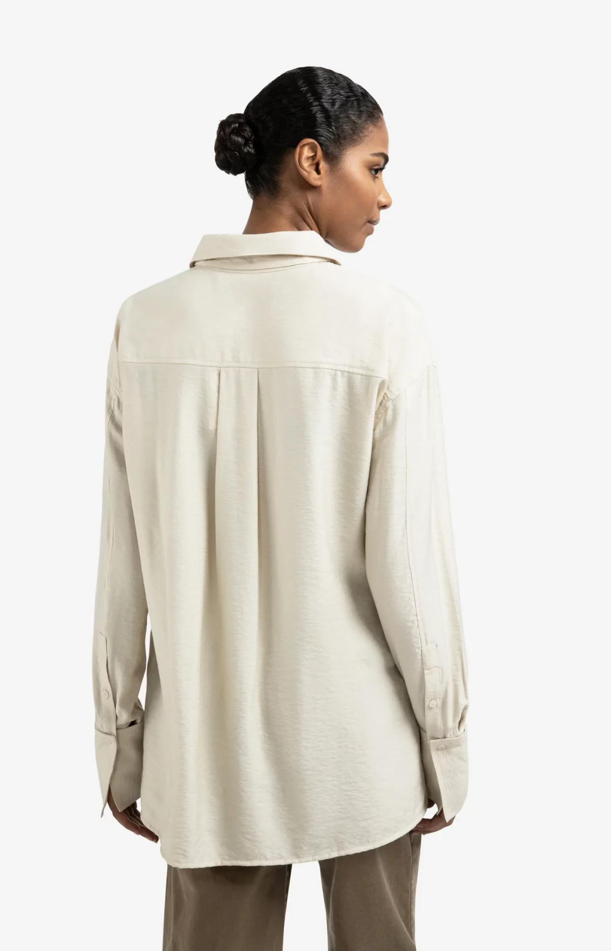 Chemise longue en viscose – Image 8