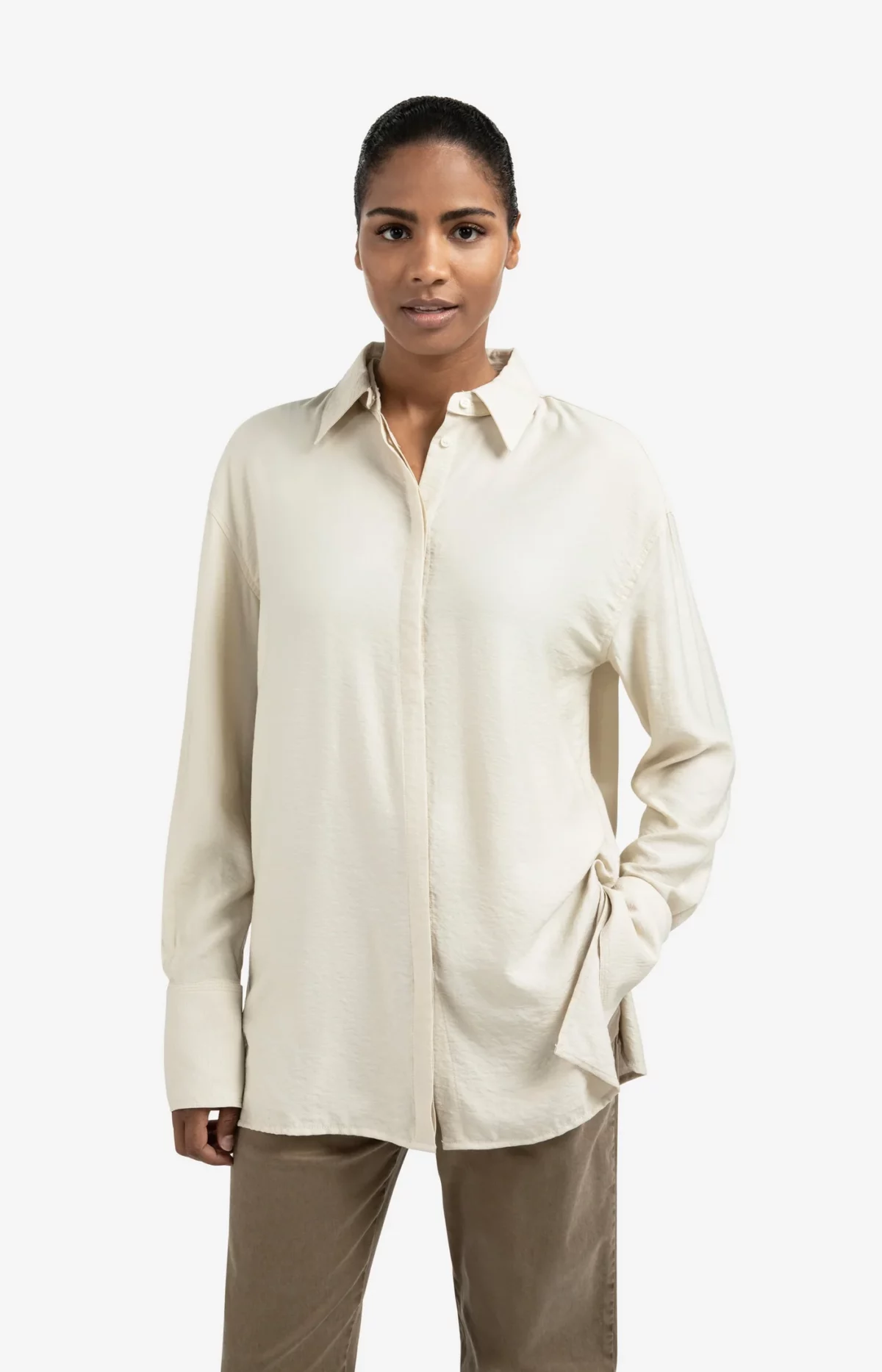 Chemise longue en viscose – Image 6