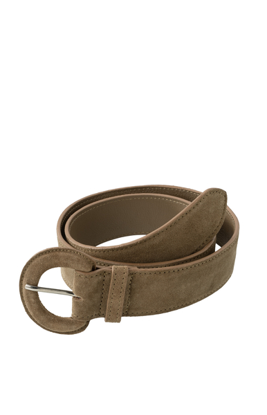 Ceinture en cuir et daim