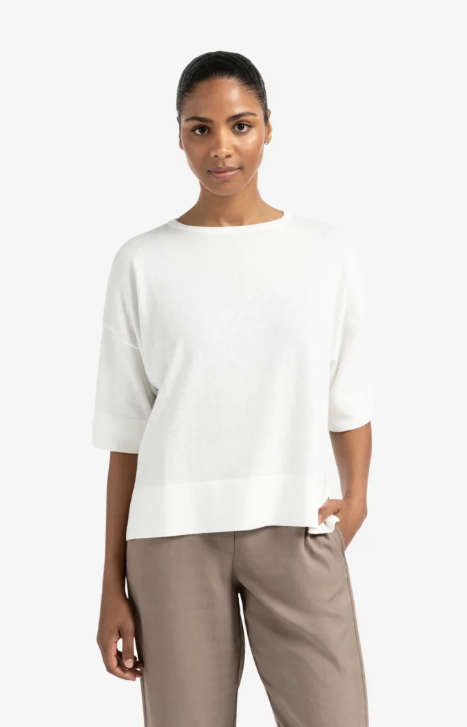 T-shirt oversize à manches courtes