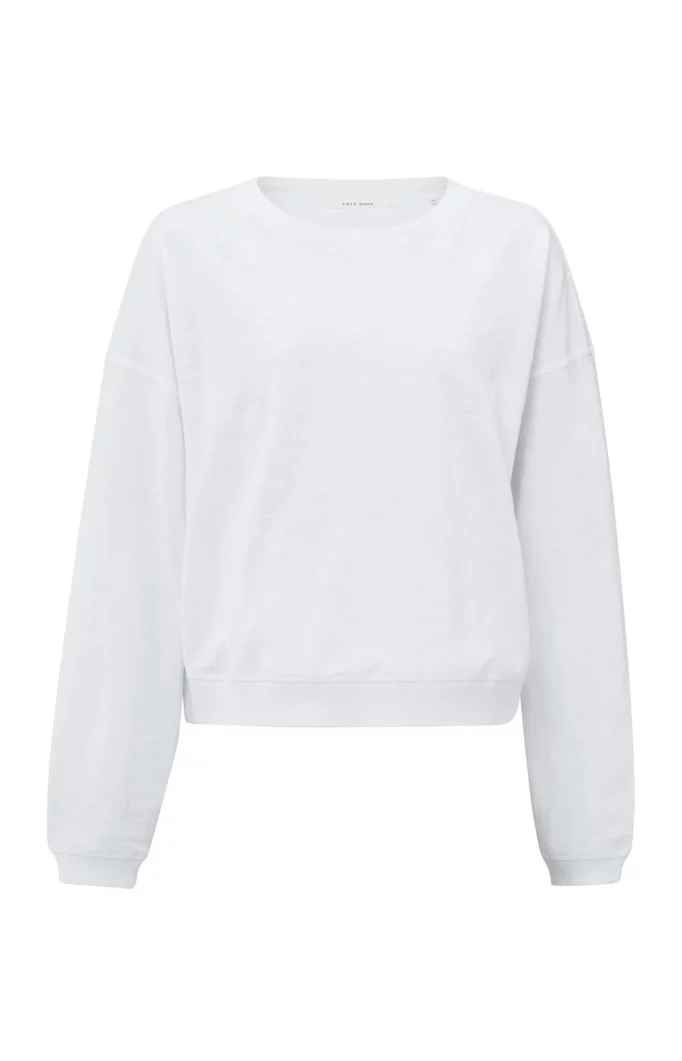 Sweat-shirt oversize à manches longues