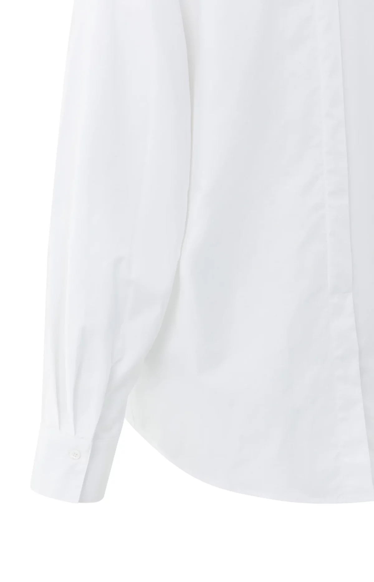 Chemise en popeline à col V en lyocell et coton – Image 5