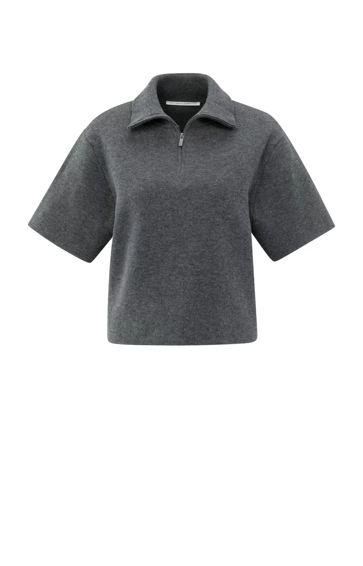 Pull avec col et demi fermeture éclair – Image 2