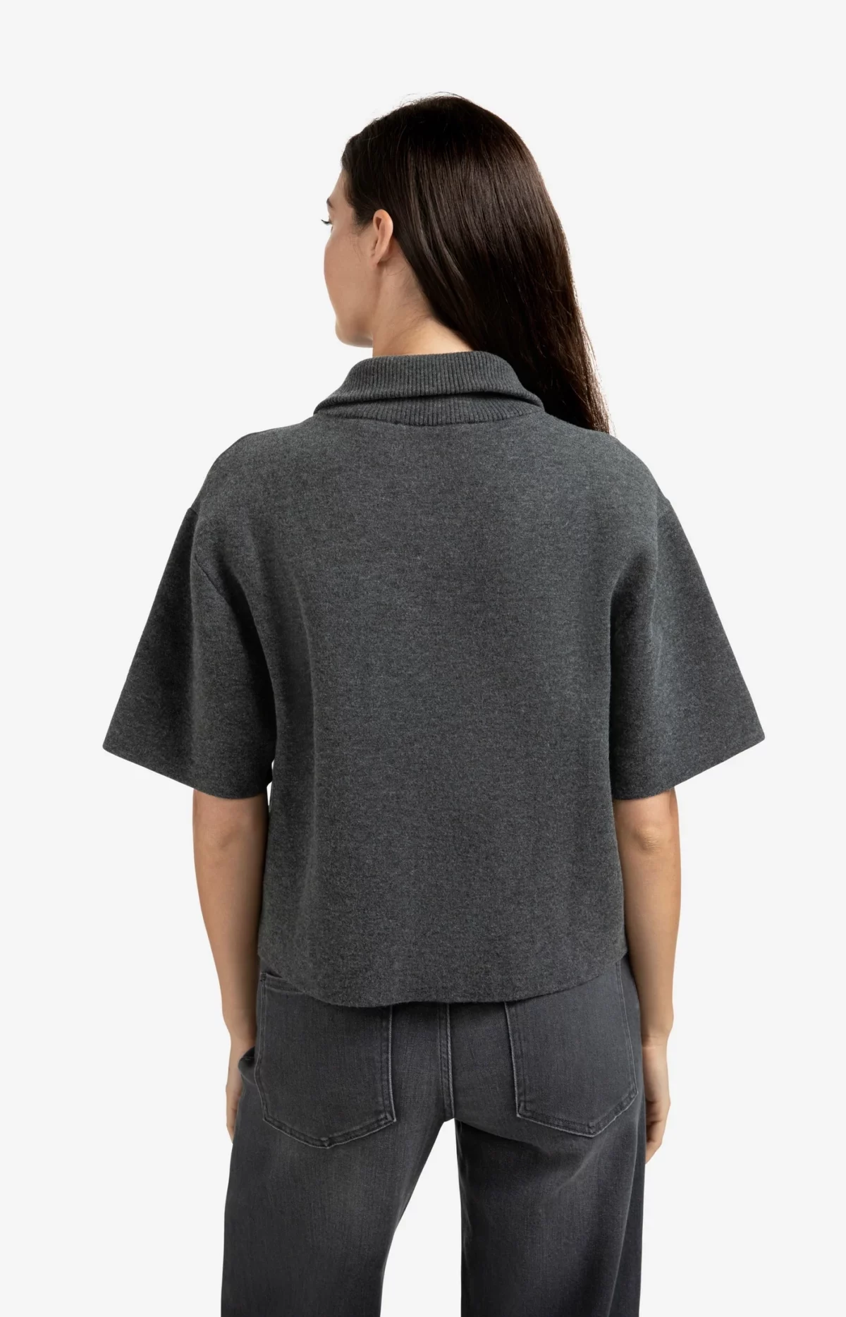 Pull avec col et demi fermeture éclair – Image 3