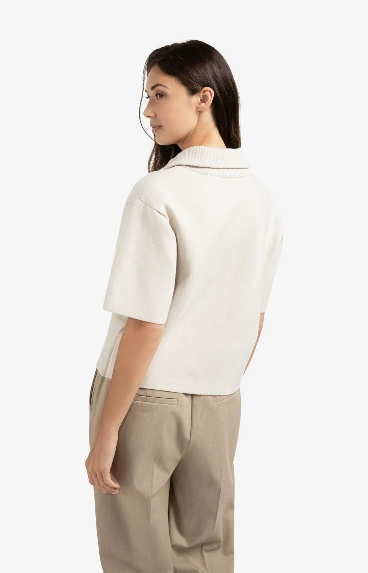 Pull avec col et demi fermeture éclair – Image 7