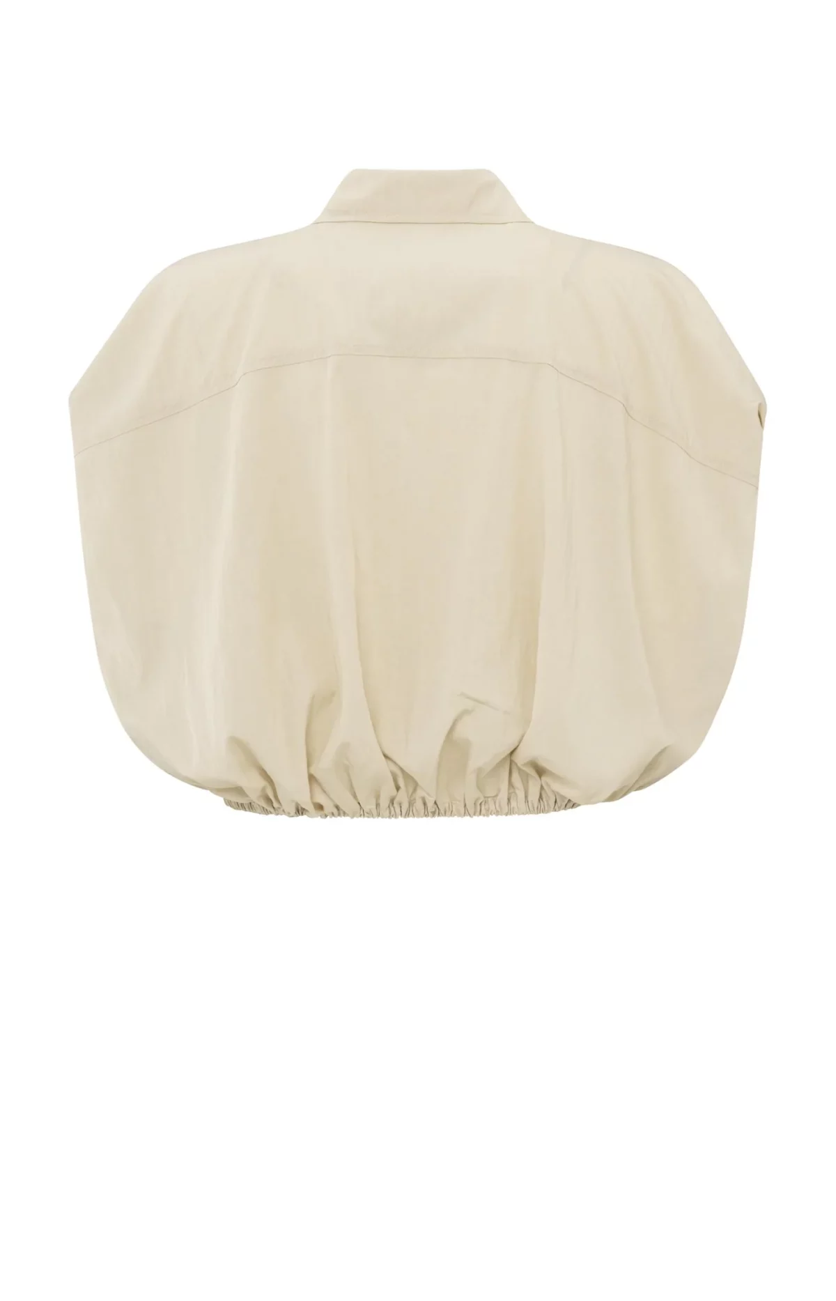 Chemise sans manches avec taille élastiquée – Image 3