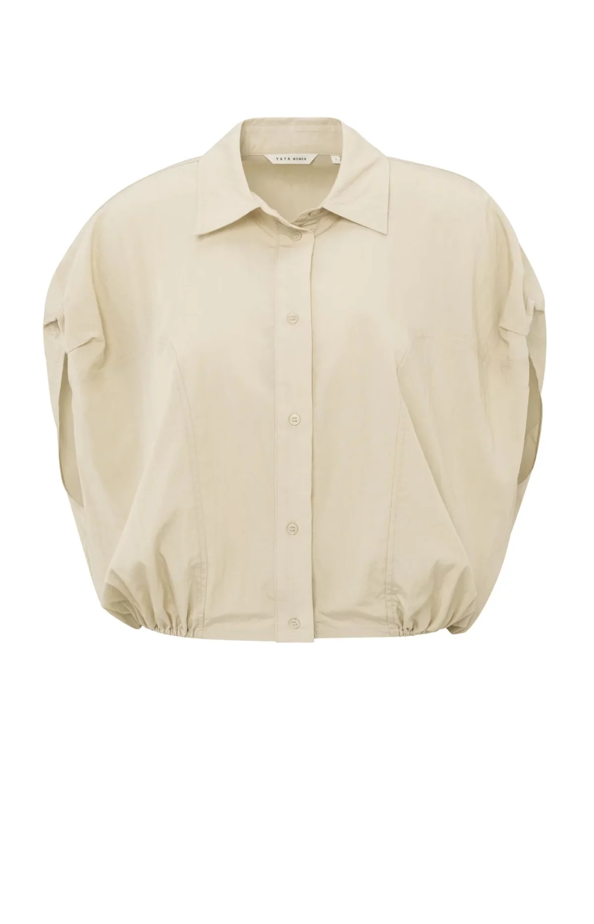 Chemise sans manches avec taille élastiquée – Image 2