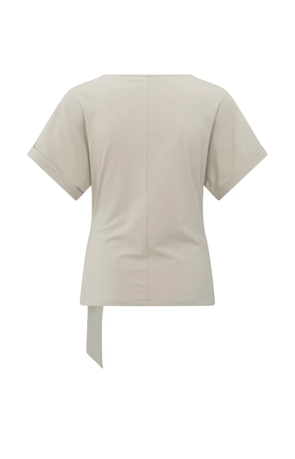 T-shirt à col rond et détail noué – Image 6