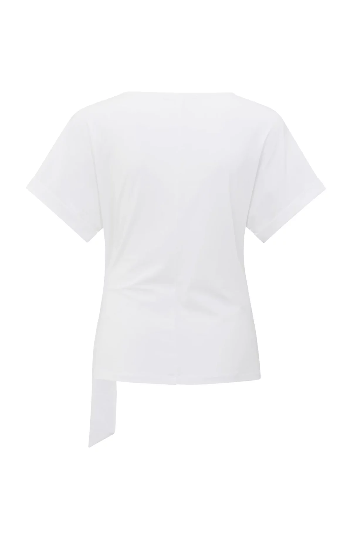 T-shirt à col rond et détail noué – Image 4