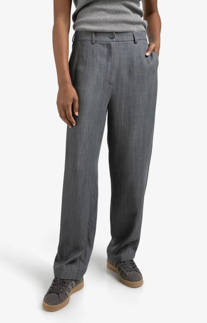 Pantalon à taille haute