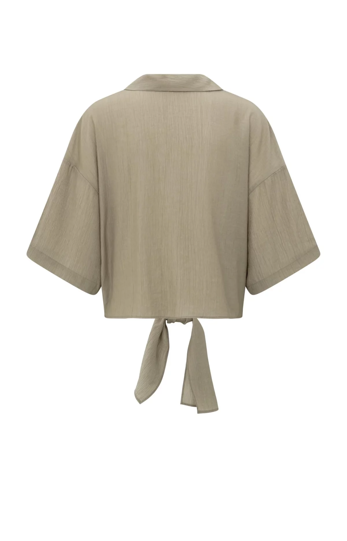 Top avec détail noué et manches larges – Image 2