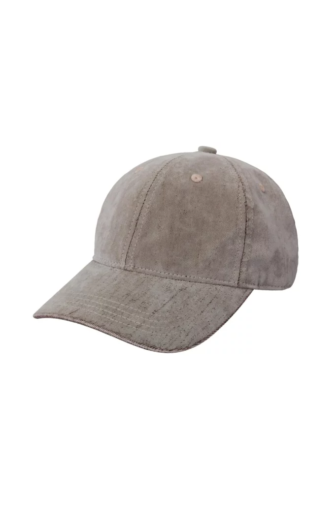 Casquette effet velours